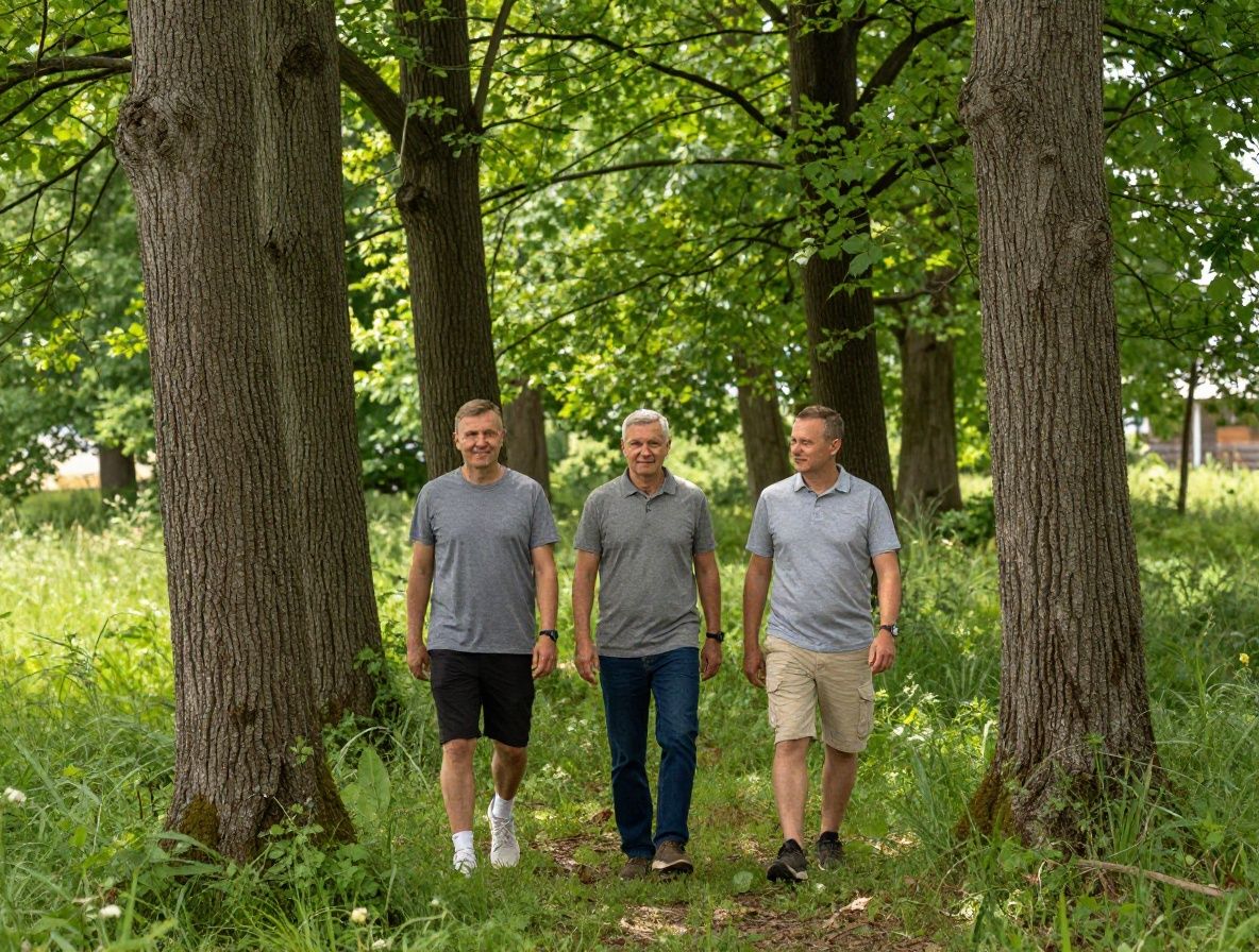 Prostranska šumska dolina u ranu jutro s maglovitim slojevima koji prolaze kroz visoka stabla, guste krošnje s toplim zlatnim svjetlom koje prodire kroz lišće, mirna i duboka atmosfera, tamno zelenilo i prirodna tekstura kore